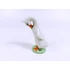 Picture 10/12 -HEREND, WHITE PLUMAGE GOOSE BIRD, HANDPAINTED PORCELAIN FIGURINE (H117)