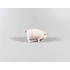 Picture 7/12 -HEREND, PIG STANDING 3", MINIATURE HANDPAINTED PORCELAIN FIGURINE ! (I072)