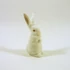 Picture 4/10 -HEREND, WHITE RABBIT STANDING 3.5", HANDPAINTED PORCELAIN FIGURINE, MINT! (I106)