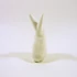 Picture 6/10 -HEREND, WHITE RABBIT STANDING 3.5", HANDPAINTED PORCELAIN FIGURINE, MINT! (I106)