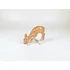 Picture 2/11 -HEREND, SPOTTED DEER FAWN GRAZING 4", HANDPAINTED PORCELAIN FIGURINE ! (I115)