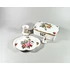 Picture 10/12 -HEREND, BOUQUET DE FRUITS (BFR) SMOKING SET, HANDPAINTED PORCELAIN ! (I125)