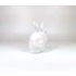 Picture 3/13 -HEREND, WHITE RABBIT SITTING 5", HANDPAINTED PORCELAIN FIGURINE, MINT ! (I147)