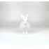 Picture 7/13 -HEREND, WHITE RABBIT SITTING 5", HANDPAINTED PORCELAIN FIGURINE, MINT ! (I147)