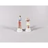 Picture 1/11 -HEREND, FOLKLORE PAIR HUNGARY, MINIATURE HANDPAINTED PORCELAIN FIGURINES (J014)