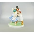 Picture 1/12 -HEREND, EASTER COUPLE, ANTIQUE HANDPAINTED PORCELAIN FIGURINE 1930's ! (J026)