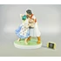 Picture 5/12 -HEREND, EASTER COUPLE, ANTIQUE HANDPAINTED PORCELAIN FIGURINE 1930's ! (J026)