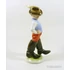 Picture 4/7 -HEREND, BOY IN SEVEN LEAGUE BOOTS 8.2", HANDPAINTED PORCELAIN FIGURINE ! (J029)