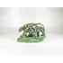 Picture 13/15 -ZSOLNAY, A PAIR OF POLAR BEARS ANTIQUE EOSIN PORCELAIN FIGURINE 1910's ! (J033)