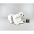 Picture 2/12 -HEREND, POLAR BEAR MOTHER & CUB, HANDPAINTED PORCELAIN FIGURINE MCD ! (J048)