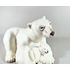 Picture 3/12 -HEREND, POLAR BEAR MOTHER & CUB, HANDPAINTED PORCELAIN FIGURINE MCD ! (J048)