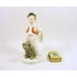 Picture 2/10 -HEREND, FOLKLORE BOY WITH PULI DOG 6.3", HANDPAINTED PORCELAIN FIGURINE ! (J067)