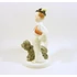 Picture 8/10 -HEREND, FOLKLORE BOY WITH PULI DOG 6.3", HANDPAINTED PORCELAIN FIGURINE ! (J067)