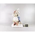 Picture 2/12 -HEREND, DANCING PAIR FOLKLORE, ANTIQUE HANDPAINTED PORCELAIN FIGURINE ! (J085)