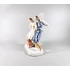 Picture 4/12 -HEREND, DANCING PAIR FOLKLORE, ANTIQUE HANDPAINTED PORCELAIN FIGURINE ! (J085)