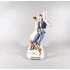 Picture 5/12 -HEREND, DANCING PAIR FOLKLORE, ANTIQUE HANDPAINTED PORCELAIN FIGURINE ! (J085)