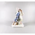 Picture 6/12 -HEREND, DANCING PAIR FOLKLORE, ANTIQUE HANDPAINTED PORCELAIN FIGURINE ! (J085)