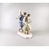 Picture 7/12 -HEREND, DANCING PAIR FOLKLORE, ANTIQUE HANDPAINTED PORCELAIN FIGURINE ! (J085)