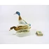 Picture 2/9 -ZSOLNAY, A PAIR OF WILD DUCKS, VINTAGE HANDPAINTED PORCELAIN FIGURINE ! (J247)