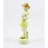 Picture 3/7 -ZSOLNAY, GIRL IN YELLOW DRESS WITH FLOWER VINTAGE HANDPAINTED PORCELAIN ! (J252)