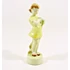 Picture 6/7 -ZSOLNAY, GIRL IN YELLOW DRESS WITH FLOWER VINTAGE HANDPAINTED PORCELAIN ! (J252)