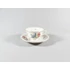 Picture 1/15 -HEREND, BOUQUET DE TULIPE  COFFEE CUP & SAUCER, HANDPAINTED PORCELAIN ! (J301)