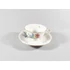 Picture 12/15 -HEREND, BOUQUET DE TULIPE  COFFEE CUP & SAUCER, HANDPAINTED PORCELAIN ! (J301)