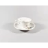 Picture 7/15 -HEREND, BOUQUET DE TULIPE  COFFEE CUP & SAUCER, HANDPAINTED PORCELAIN ! (J301)