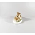 Picture 4/12 -ZSOLNAY, A PAIR OF DEER FAWNS, VINTAGE HANDPAINTED PORCELAIN FIGURINE! (J308)