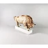 Picture 6/12 -ZSOLNAY, BUFFALO STANDING, VINTAGE HANDPAINTED PORCELAIN FIGURINE ! (J310)