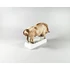 Picture 8/12 -ZSOLNAY, BUFFALO STANDING, VINTAGE HANDPAINTED PORCELAIN FIGURINE ! (J310)