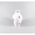 Picture 9/14 -HEREND, RASPBERRY CHINESE BOUQUET APPONYI VASE, HANDPAINTED PORCELAIN ! (J316)