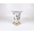 Picture 1/11 -HEREND, QUEEN VICTORIA (VBO) CLAWFOOT PLANTER, HANDPAINTED PORCELAIN ! (J334)