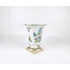 Picture 2/11 -HEREND, QUEEN VICTORIA (VBO) CLAWFOOT PLANTER, HANDPAINTED PORCELAIN ! (J334)