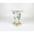 Picture 6/11 -HEREND, QUEEN VICTORIA (VBO) CLAWFOOT PLANTER, HANDPAINTED PORCELAIN ! (J334)