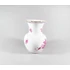 Picture 10/13 -HEREND, RASPBERRY CHINESE BOUQUET APPONYI VASE, HANDPAINTED PORCELAIN ! (J335)