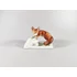 Picture 3/12 -HEREND, FOX STANDING 4.4", HANDPAINTED PORCELAIN FIGURINE  ! (K004)