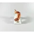 Picture 8/12 -HEREND, FOX STANDING 4.4", HANDPAINTED PORCELAIN FIGURINE  ! (K004)