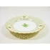 Picture 3/10 -HEREND, GREEN GARDEN OPEN WORK SMALL WALL PLATE , HANDPAINTED PORCELAIN ! (T008)