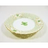 Picture 4/10 -HEREND, GREEN GARDEN OPEN WORK SMALL WALL PLATE , HANDPAINTED PORCELAIN ! (T008)