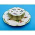 Picture 1/16 -HEREND PORCELAIN HANDPAINTED QUEEN VICTORIA DESSERT PLATES AND SERVING TRAY (G005)