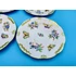 Picture 12/16 -HEREND PORCELAIN HANDPAINTED QUEEN VICTORIA DESSERT PLATES AND SERVING TRAY (G005)